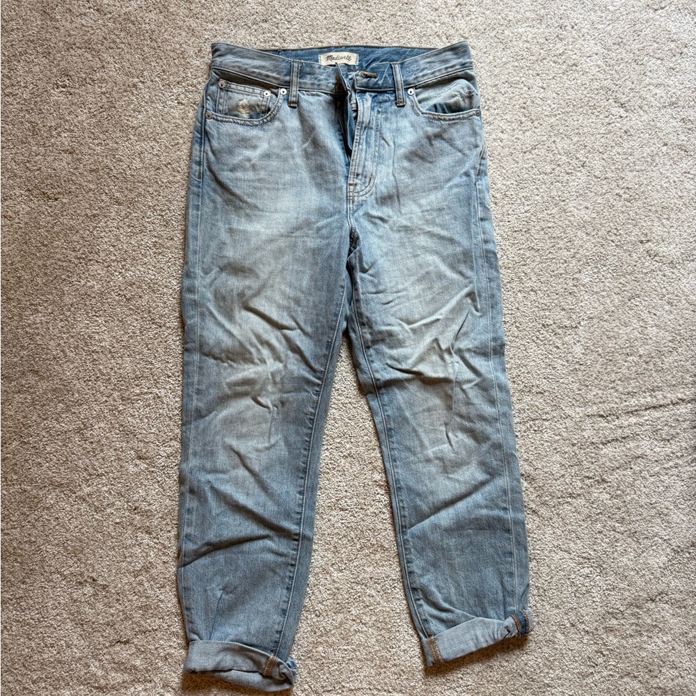 Madewell mom jeans